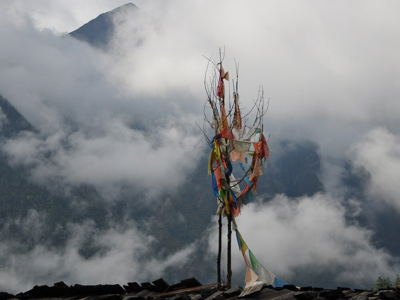 仰望神山，我们那年的雨崩