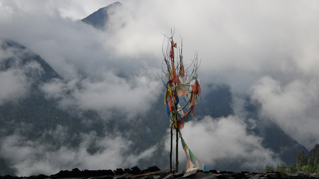 仰望神山,我们那年的雨崩